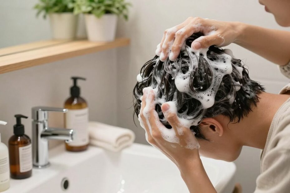 Czy można myć włosy mydłem