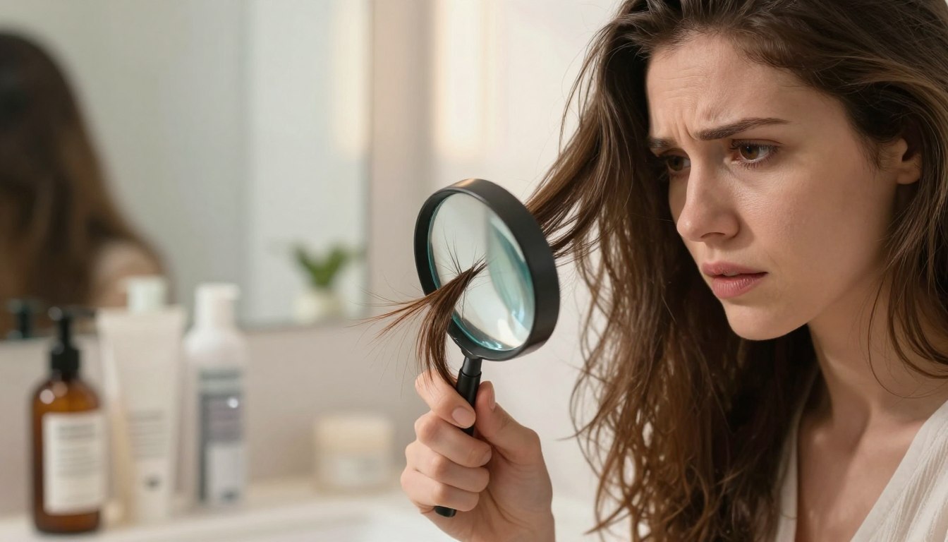 Dlaczego włosy się kruszą