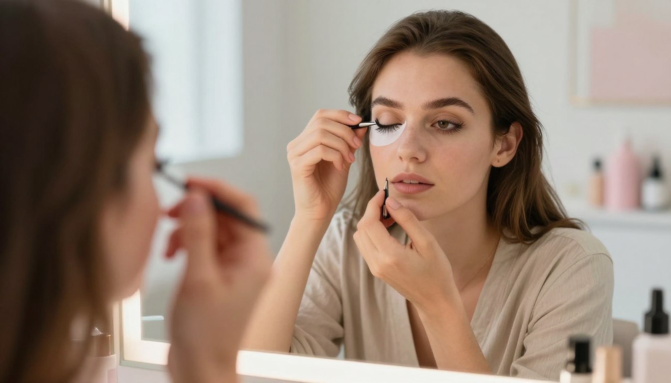 Jak założyć rzęsy magnetyczne