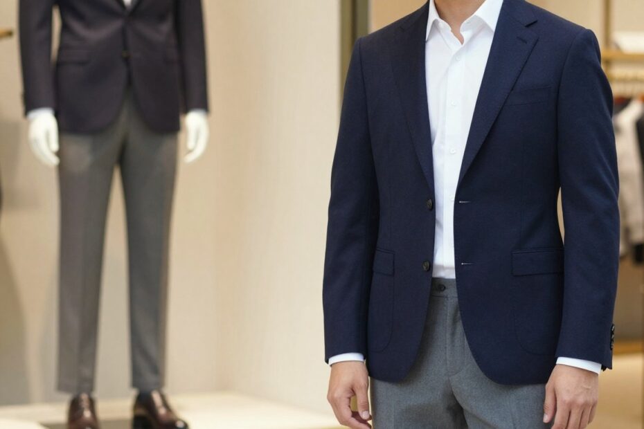 Jaka marynarka do szarych spodni