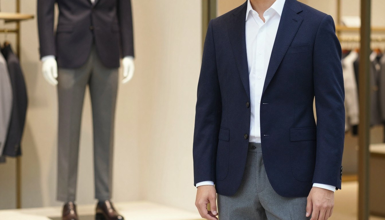 Jaka marynarka do szarych spodni