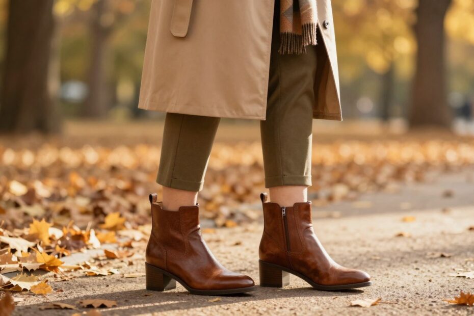 Jakie buty do płaszcza jesiennego