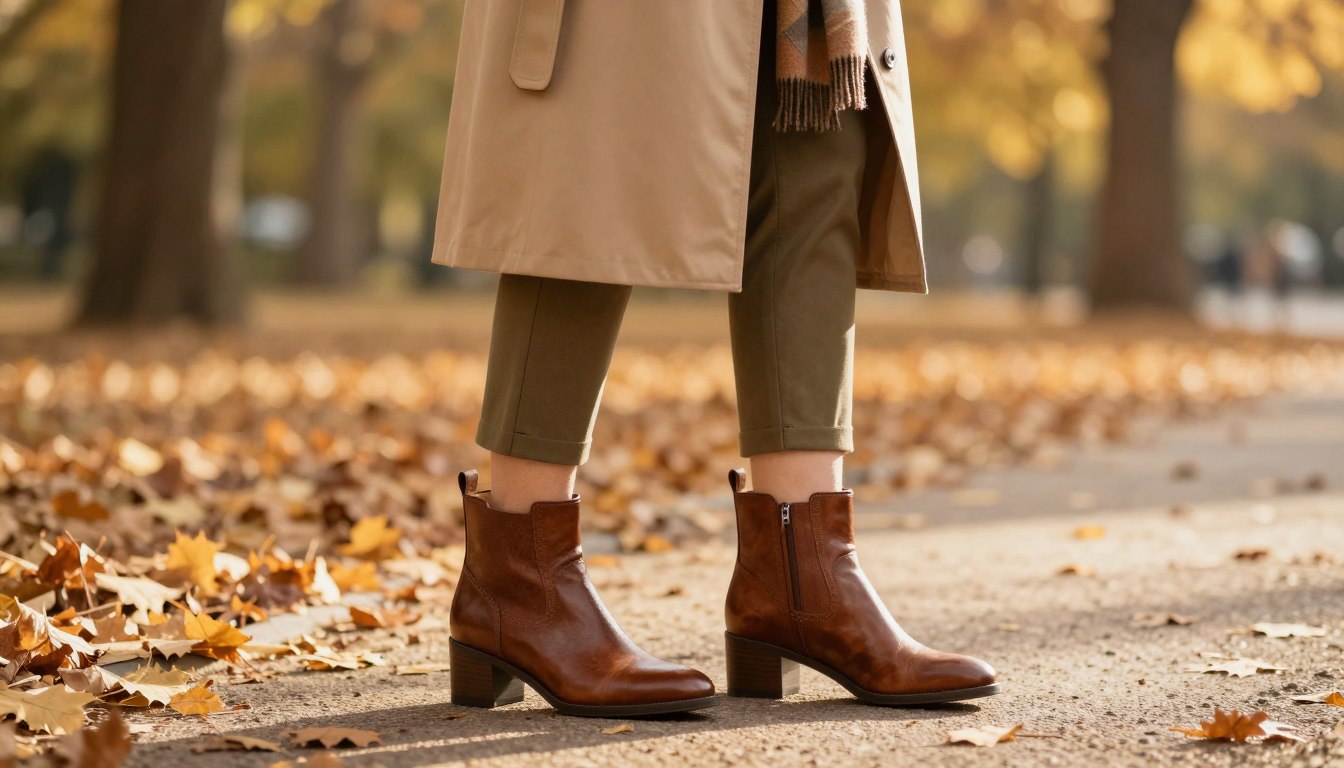 Jakie buty do płaszcza jesiennego